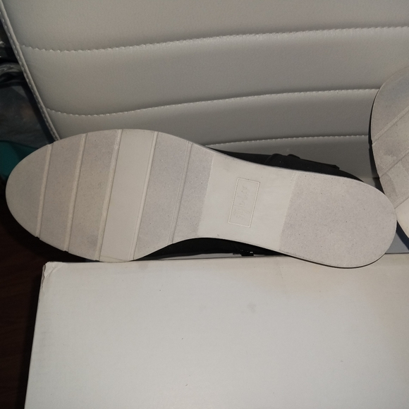 STYLE & CO Dannieep hidden Wedge Black Booties Boots sz 9 NEW - Picture 6 of 7